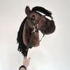 Hobby Horse for Kids A4 Chestnut Hobby Horse on Stick view 2