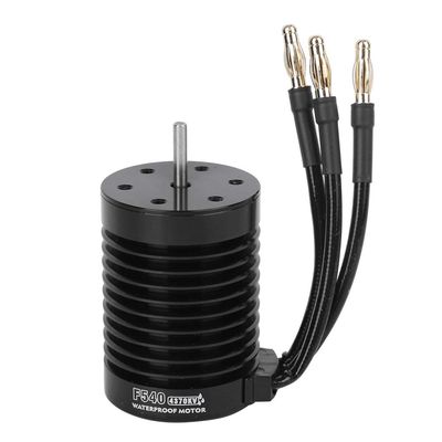 1/10 RC Car Brushless Motor, F540 4 Pole NonInductive RC Brushless Motor Upgrade Accessory(4370KV)