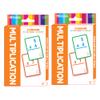 BAZIC Products Multiplication Flash Cards, School Math Flashcards, Problem Solving (36/Pack), 2-Packs view 1