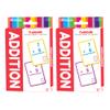 BAZIC Products Addition Flash Cards, Numbers Math Flashcards at School Home, Problem Solving (36/Pack), 2-Packs view 1