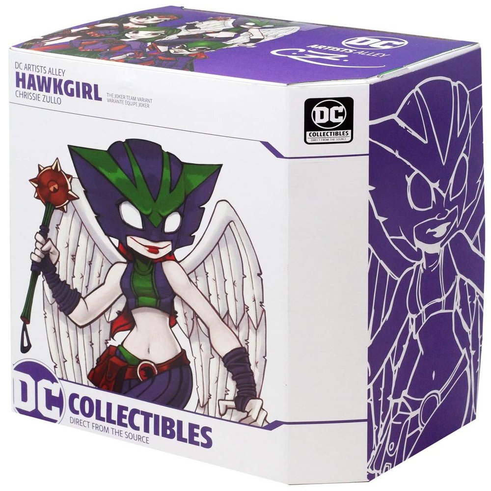 DC Artist Alley Hawkgirl by Chrissie Zullo PVC Collector Statue - The Joker Team Variant