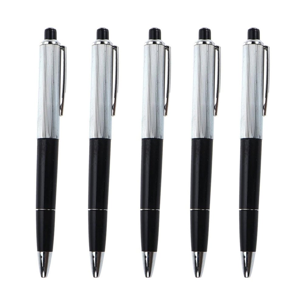 Shock Trick Pen 5 Pack, Surprise Prank Gadget for Friends, Safe Electric Gag.Toy for April Fools Day Halloween Fun, Funny Novelty for Adults