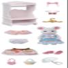 Calico Critters Fashion Playset, Town Girl Series - Sugar Sweet Collection - Unleash Fashion Creativity with This Stylish Playset! view 2
