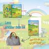 Magnetic Portable Playboard Cute Zoo Ainimal Magnets Create Scene for Learning Travel Toy (51 Pcs) view 4