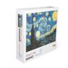 Starry Sky 1000-Piece Jigsaw Puzzle | The Starry Night Vincent Van Gogh Jigsaw Puzzle | Van Gogh Starry Night Puzzle 1000 Pieces | Measures 27.5 x 20 Inches view 2