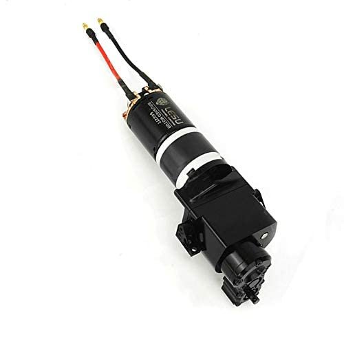 Lesu 2Speed Gearbox Transmission Transfer Case Motor 1/14 Rc Tractor Truck Dump