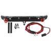 2LED Lights Metal Rear Bumper with D-Rings Fit for SCX10 III AXI03007 1/10 RC Car Model view 4