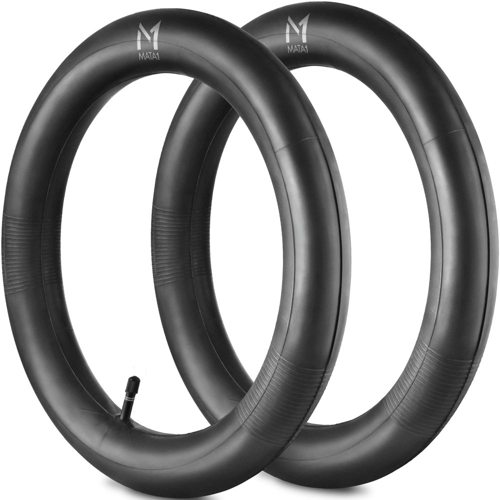 2 Inner Tube Tire Replacements 16" x 1.5/1.75/1.95/2.125 for Jogging Stroller - Compatible w/All Brands: BoB Revolution Flex/Pro/SE/SU, Graco, Go Jogging, Thule Urban Glide & More by Mata1-USA