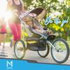 2 Inner Tube Tire Replacements 16" x 1.5/1.75/1.95/2.125 for Jogging Stroller - Compatible w/All Brands: BoB Revolution Flex/Pro/SE/SU, Graco, Go Jogging, Thule Urban Glide & More by Mata1-USA view 4
