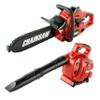 Toy Choi's 2 Pack Garden Toy -Toy Leaf Blower & Toy Chainsaw,Outside Pretend Play Garden Toy with Light Sound view 1