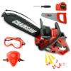 Toy Choi's 2 Pack Garden Toy -Toy Leaf Blower & Toy Chainsaw,Outside Pretend Play Garden Toy with Light Sound view 3