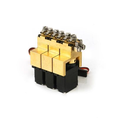Lesu 3Ch Hydraulic Reversing Valve for 1/14 Rc Dumper Truck Loader Excavator
