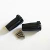 2pcs Aluminum Straight Axle Adapters Rear Axle Carriers Black for Axial SCX10 II 90046 90047 AX31383 view 1