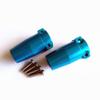 2pcs Aluminum Straight Axle Adapters Rear Axle Carriers Blue for Axial SCX10 II 90046 90047 AX31383 view 1
