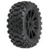 Pro-Line Racing Badlands MX M2 1/8 MTD Mach 10 Black Wheels F/R PRO906721 RC Tire view 1