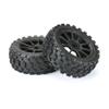 Pro-Line Racing Badlands MX M2 1/8 MTD Mach 10 Black Wheels F/R PRO906721 RC Tire view 3