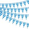 236 Feet Oktoberfest Bavarian Check Flag,Large Oktoberfests Bavarian Pennant Banner for German Oktoberfests Themed Party Favors Decoration view 1
