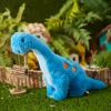 Houwsbaby 14 Blue Light up Dinosaur Stuffed Animal Floppy LED Glowing Diplodocus Plush Toy Night Lights Glow Pillow Long Neck Birthday Presents for Kids Toddler Girls and Boys view 3