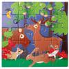 Scratch 276181155 Magnetic Forest Animals, fold-Out Book for Home and on The go, Puzzle for Children Aged 3 and Over, Green view 4