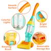 Toy Vacuum Cleaner for Kids, Electric Kids Play Vacuum with Lights, Realistic Sounds & Whirling Stars, Pretend Role-Play House Cleaning Vacuum Cleaner Toys Set for Children Girls Boys Toy view 3