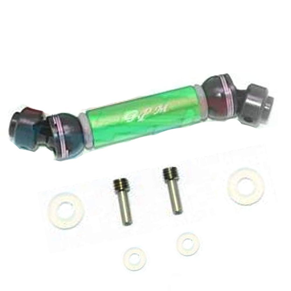 GPM Racing Steel+Aluminium Rear CVD Drive Shaft (7Pcs) Set Green : TRX-6