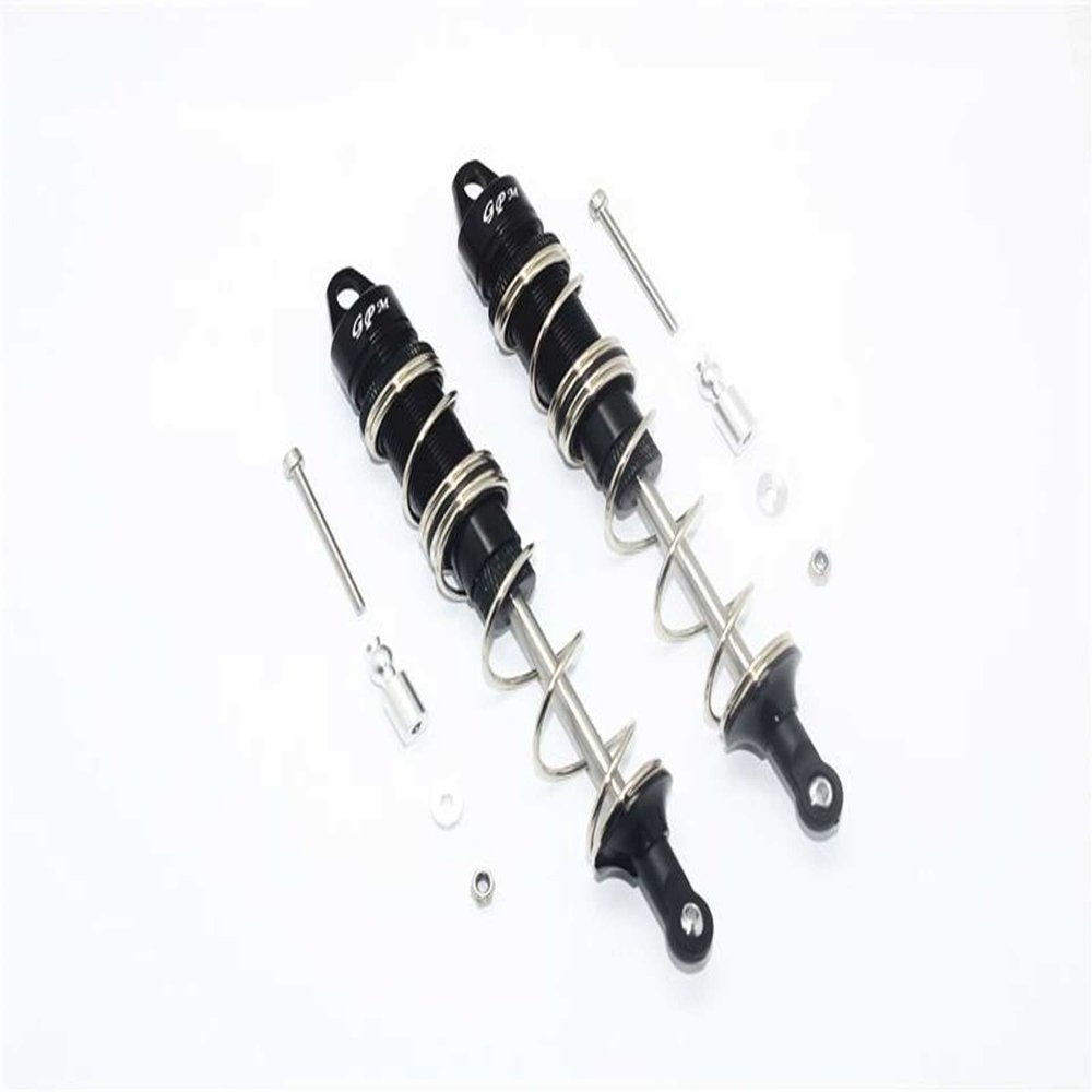 GPM Alum Rear Double Section Spring Dampers 135mm Black : Kraton/Outcast/Notorious