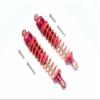 6Pc Set Upgrades Aluminum Front Heavy-Duty Adjustable Damper (102Mm) with Granite 4X4 Mega Moster Truck Ar102680 Rc Cars by GPM (red) view 1