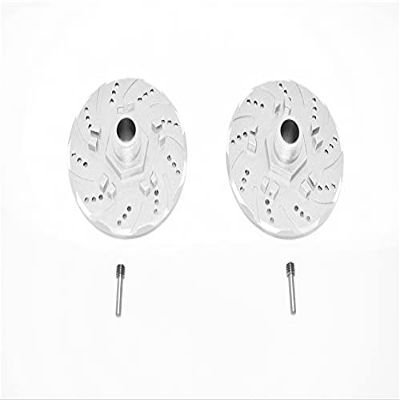 GPM Alum +6mm Hex w/Brake Disk & w/Silver Lining (4Pcs) Silver : Infraction