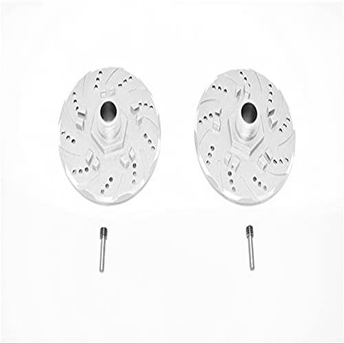 GPM Alum +6mm Hex w/Brake Disk & w/Silver Lining (4Pcs) Silver : Infraction