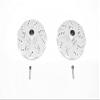 GPM Alum +6mm Hex w/Brake Disk & w/Silver Lining (4Pcs) Silver : Infraction view 1