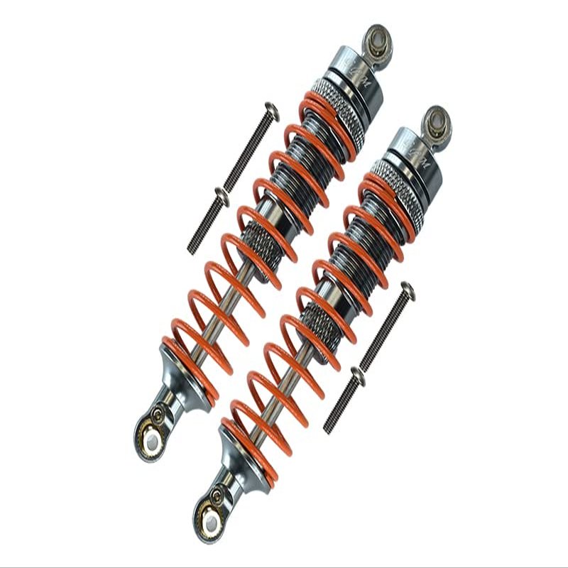 GPM for ARRMA 1/10 Granite 4X4 MEGA Moster Truck Aluminum Front Heavy Duty Adjustable Damper (102MM) -6PC Set (Gray)