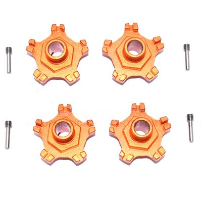 GPM Aluminum Wheel Hex +6mm (8Pcs) Set Orange : Arrma Infraction 6S BLX