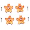 GPM Aluminum Wheel Hex +6mm (8Pcs) Set Orange : Arrma Infraction 6S BLX view 1