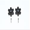 GPM Racing Aluminum Wheel Hex +6mm (4Pcs) Set Black : Limitless view 1