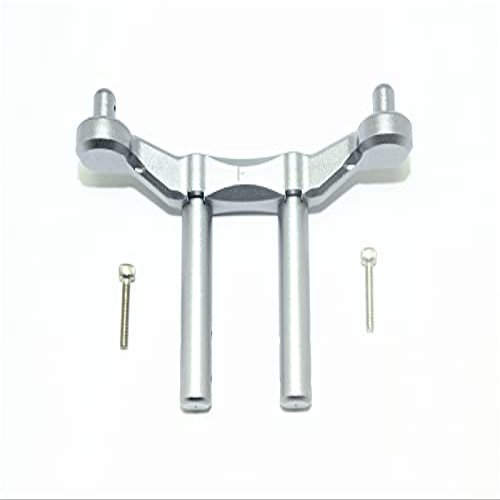 GPM for ARRMA 1/10 Granite 4X4 MEGA Moster Truck Aluminum Front Body Mount & Post -3PC Set (Gray)