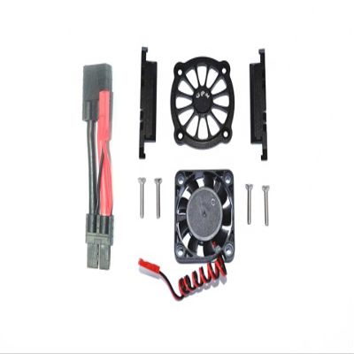 GPM Racing Aluminum Motor Heatsink w/Cooling Fan (9Pcs) Set Black : Maxx