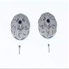 GPM Alum +6mm Hex w/Brake Disk & w/Silver Lining (4Pcs) Grey : Infraction view 1
