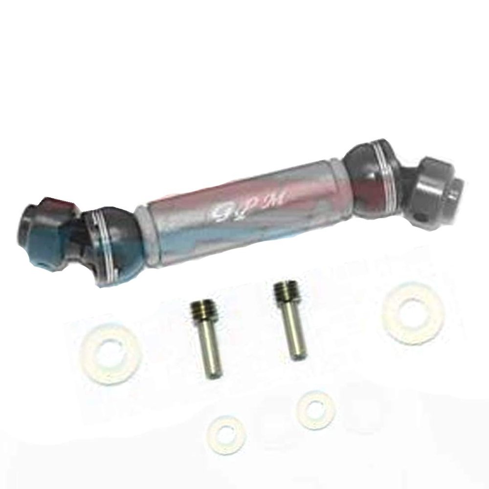GPM Racing Steel+Aluminium Rear CVD Drive Shaft (7Pcs) Set Grey : TRX-6