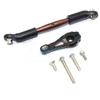 GPM Alum Servo Horn 25T w/Spring Steel Steering Link (6Pcs) Black : TRX-4 / TRX-6 view 1