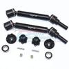 GPM Harden Steel+Alum Frt/Rear Adj. CVD Drive Shaft+Hex Adpt+Whl Lck Blk : Maxx view 1