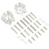 GPM Alum Rear Gear Box Mounts Multiple Holes (28Pcs) Set Silver : TRX-4 / TRX-6 view 1