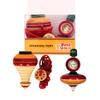 Desi Toys' Wooden Spinning Tops for Kids/Windup Top/Lattu/Bhawra/Bambaram Pack of 2 view 1