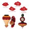 Desi Toys' Wooden Spinning Tops for Kids/Windup Top/Lattu/Bhawra/Bambaram Pack of 2 view 3