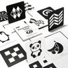 beiens High Contrast Baby Flashcards, Black White Color Newborn Brain Development Toys, Visual Stimulation Learning Activity Cards, Educational Infants Gift (Black & White(for 0-3 Months)) view 1