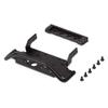RC Car Metal Front Bumper for 1:10 RC Crawler Traxxas TRX4 G500 TRX6 G63 6X6 Upgrade Parts - Black view 3