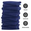 Sunny zzzZZ Ultra Soft 24 Pack Baby Washcloths - 10x10 Inches - Coral Fleece Extra Absorbent Wash Clothes for Babies, Infants and Toddlers - Sensitive Skin and Newborn - Ideal Baby - Navy Blue view 4