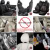 Heapany Car Headrest Pillow, Roadpal Adjustable Sleeping Headrest for Car Seat, Head Neck Support Rest Pillows for Kids Adults Travel, Only fit for Car Seat Headrest with Poles-Black view 2