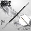 GSW Silver Series Kolinsky Brush - Size 0 view 3