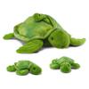 PREXTEX Plush Toys Turtle Stuffed Animal w/ 3 Baby Stuffed Turtle - Big Turtle with Zipper - 3 Little Baby Turtle Plush - Turtle Toys for Kids 3-5 - Turtle Toy - Thoughtful Gift for Turtle Lovers view 1