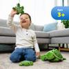 PREXTEX Plush Toys Turtle Stuffed Animal w/ 3 Baby Stuffed Turtle - Big Turtle with Zipper - 3 Little Baby Turtle Plush - Turtle Toys for Kids 3-5 - Turtle Toy - Thoughtful Gift for Turtle Lovers view 4